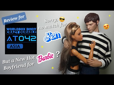 Review for male Worldbox 1/6 AT042 & Coomodel MB004 - Do they fit Ken heads? New Hottie for Barbie?