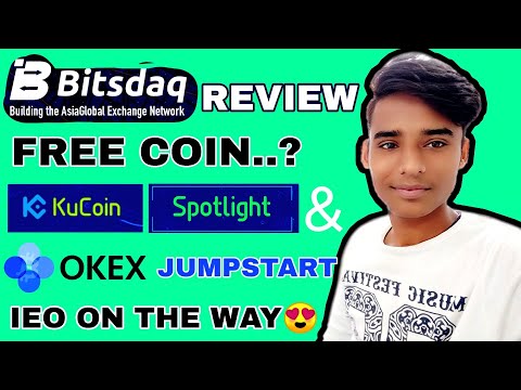 Bitsdaq Exchange - Legit Or SCAM | Kucoin Spotlight & Okex Exchange OK-Jumpstart IEO Explained |