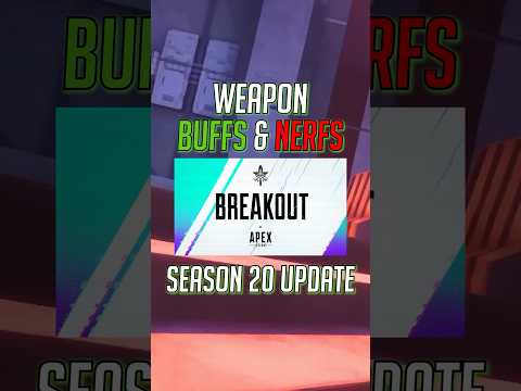 Every Ground Loot Buff and Nerf for Apex Legends Season 20 #apexlegends #apex #apexlegendsseason20