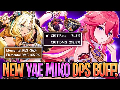 This New Yae Miko Team Is a MASSIVE Buff | Genshin Impact