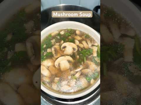 Street Style Mushroom Soup #food #recipe #streetfood