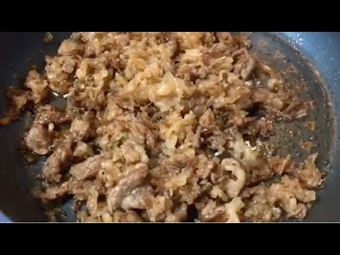 Seasoned beef（牛肉のしぐれ煮）-JAPANESE FOOD