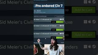 Pre ordered Civ 7 👀 #shorts #gaming #gamingcommunity #civilization #videogames #gamingshorts #fyp