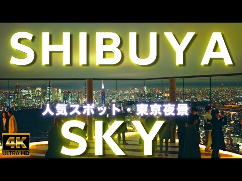 渋谷スカイ【東京夜景一望】2023★4K