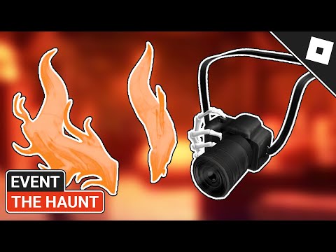 [EVENT] How to get the ORANGE GHOST HORNS & CURSED CAMERA in THE HAUNT HUB  | Roblox