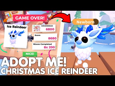 🎄HOW TO GET NEW CHRISTMAS ICE REINDEER PETS IN ADOPT ME!❄️ALL NEW SECRET PETS! ROBLOX