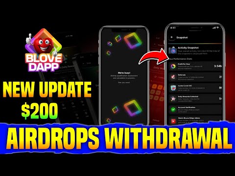 Blove Dapp Airdrop Snapshots Complete | Blove Dapp New Update | Blove Dapp Airdrop Withdrawal