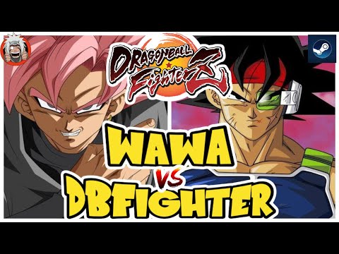 DBFZ Wawa vs DBFighter (Black, GogetaSS4, Trunks) vs (A18, bardock, Kbuu)