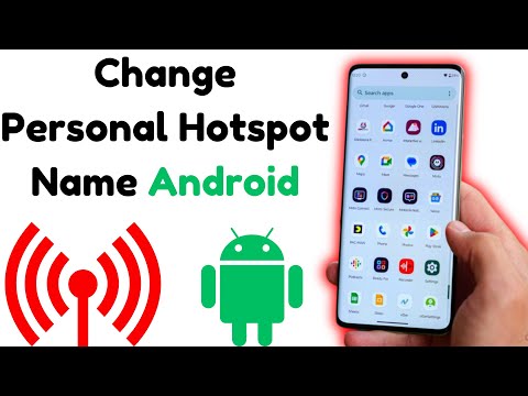 How to Change Hotspot Name on Android | Change Hotspot Name Any Android Phones