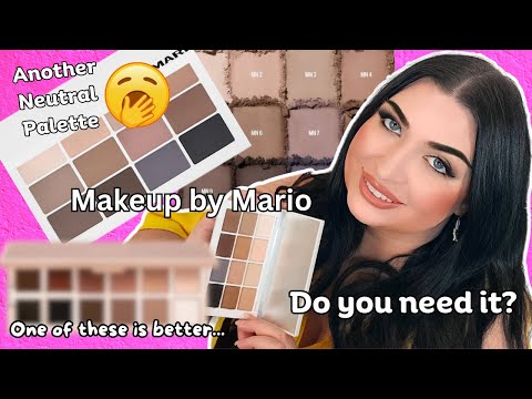 FOR MAKEUP BY MARIO FANS ONLY!!! 😉 The Neutrals Palette Review #mbm #makeupbymario #makeup