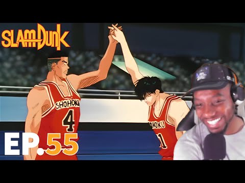 Slam Dunk Ep.55 Reaction! Shohoku takes the lead on Kainan!