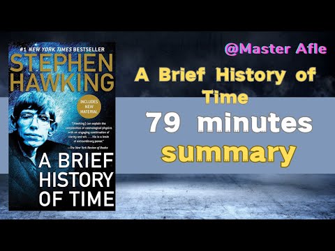 Summary of A Brief History of Time by Stephen Hawking | 79 minutes audiobook summary | #science