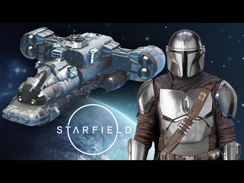 How to Build The Mandalorian's Ship in Starfield! Razor Crest Star Wars Ship Complete Walkthrough!