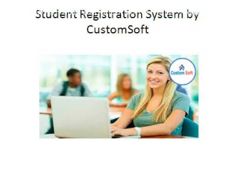 Student Registration System by CustomSoft