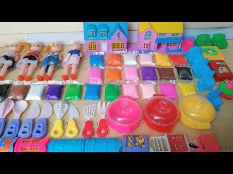 6 Minutes Satisfying With Unboxing Hello Kitty Sanrio Kitchen Set | Tiny Cute Kitchen Set Toy Review