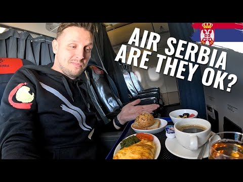 DODGY TAXI DRIVERS & CHATTY CREW - AIR SERBIA REVIEWED!