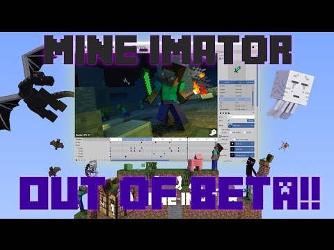 Mine-imator Out of Beta! - First impression