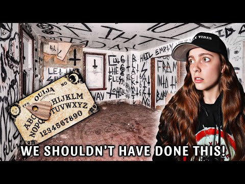 Exploring The Infamous Abandoned SATANIC House at Night!