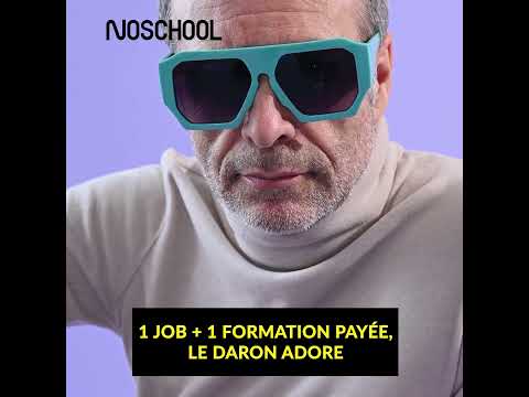 1 job + 1 formation payée, le daron adore