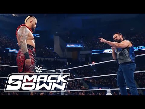 Drew McIntyre Catches Up with Solo Sikoa | WWE SmackDown Highlights 12/20/24 | WWE on USA