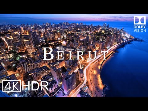 Beirut, Lebanon 🇱🇧 in 4k HDR ULTRA HD 60 FPS Dolby Vision™ Drone Video