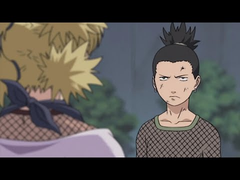 SHIKAMARU NARA VS TEMARI - FIRST BATTLE BETWEEN FUTURE HUSBAND AND WIFE