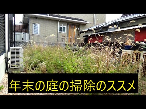 寒い日こそ庭の草引きのススメ！　No,１１０３