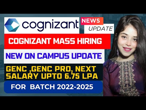 🔥 COGNIZANT FINALLY ANNOUNCED HIRING |BATCH 2025|  DON'T MISS THIS OPPORTUNITY| ON CAMPUS  🔥