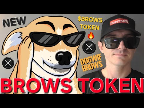 $BROWS - BROWS TOKEN on XRPL CRYPTO COIN HOW TO BUY DOGWIF EYEBROWS MEMECOIN XRP DOG WIF BLOCKCHAIN