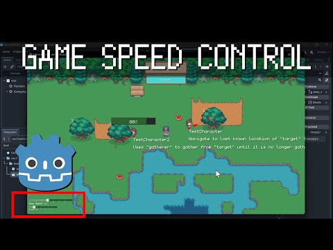 How to Control Game Speed in Game ~ Godot 4 Tutorial