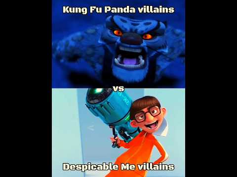 Kung Fu Panda villains vs Despicable Me villains