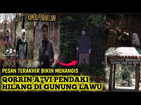 MERINDING DETIK-DETIK BERTEMU Q0RIN A*VI PENDAKI YANG HILANG TAHUN 2019 DI GUNUNG LAWU