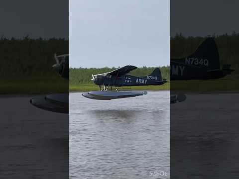 Alaska Seaplane!! Taking Off and Landing!