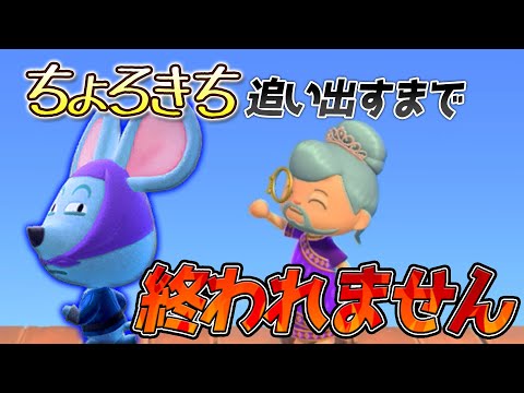 【あつ森生放送】ちょろきち追い出すまで終われまてん！絶対住民厳選番外編！【あつまれどうぶつの森　縛りプレイ】