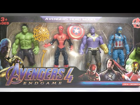 Unboxing Avengers Toy | Marvel Superhero | Avengers Assemble | Figure Action | ASMR