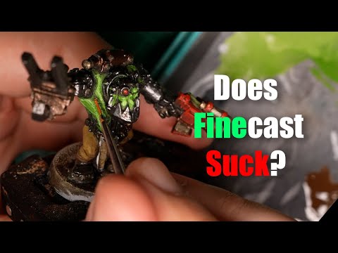 Painting Fincast Miniatures | Mad Dok Grotsnik #warhammer40k