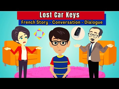 Lost Car Keys - Easy French Conversation | Learn French Dialogue Français