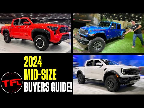 2024 Toyota Tacoma vs Ford Ranger vs Jeep Gladiator vs Chevy Colorado Hands-On Expert Buyer's Guide!