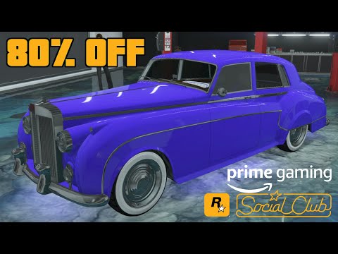 80% OFF THE ENUS STAFFORD! | $254,400 | Prime Gaming | GTA Online