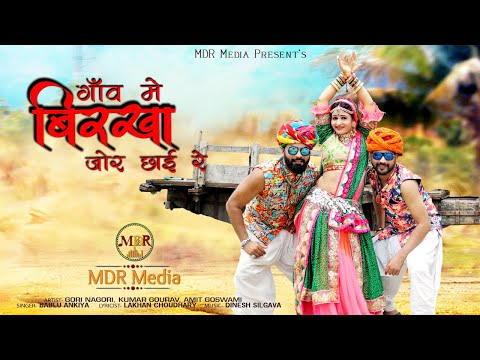 New Rajasthani Song 2020 || Birkha Jor Chayi Re { Bablu Ankiya } || GoRi Nagori || @MDR Media ||