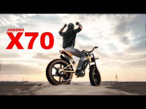 My Super Cool Electric Bike - JANSNO X70 - Review