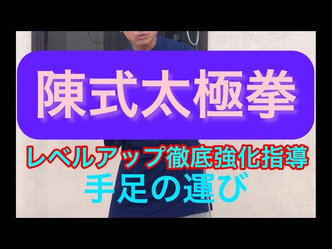 陳式太極拳をレベルアップ強化指導#張紹偉