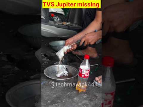 Jupiter bs6 missing problem #repair #missing #tvsjupiterbs6 #shorts