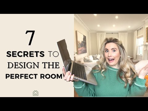 7 SECRETS to Design The PERFECT Room | Interior Design With Me