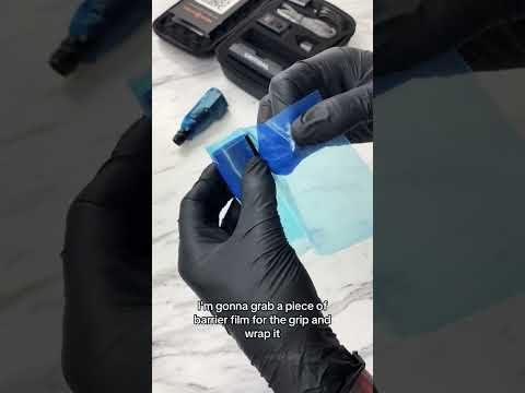 HOW TO WRAP A TATTOO PEN MACHINE