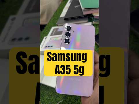 Samsung a35 5g unboxing #smartphone #samsung