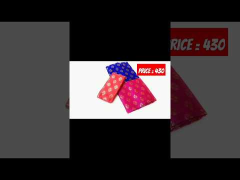 Cotton Sarees Pack 3 || Online delivery #shorts