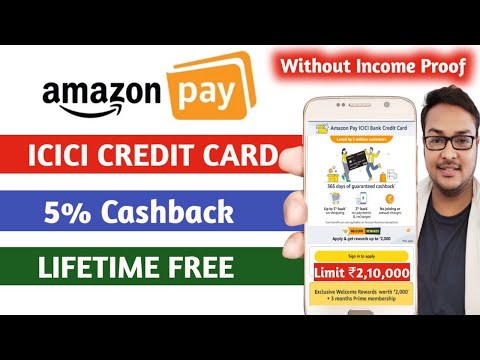 ICICI Amazon Pay Credit Card | LIFETIME FREE | 5% Cashback | | I Got Rs 2,10,000 Limit - PROOF