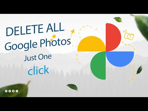 How To Delete All Google Photos Just one Click in Tamil