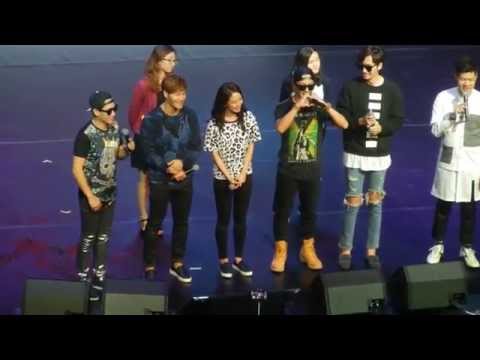 [HD Fancam] 141129 Running Man - Twist King + Ending Speech (Running Man Fanmeet In Singapore)